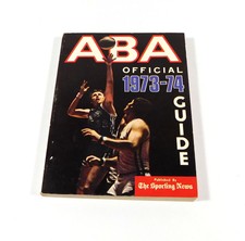 1973-74 The Sporting News NBA Basketball Guide Billy Cunningham Cover