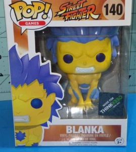 Street Fighter Blanka FUNKO POP!  140 blue thinkgeek Capcon - Picture 1 of 4