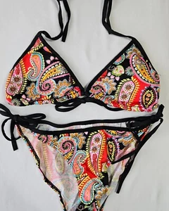 Choice By Bluewave Print String Bikini. Sz S NWT - Picture 1 of 3