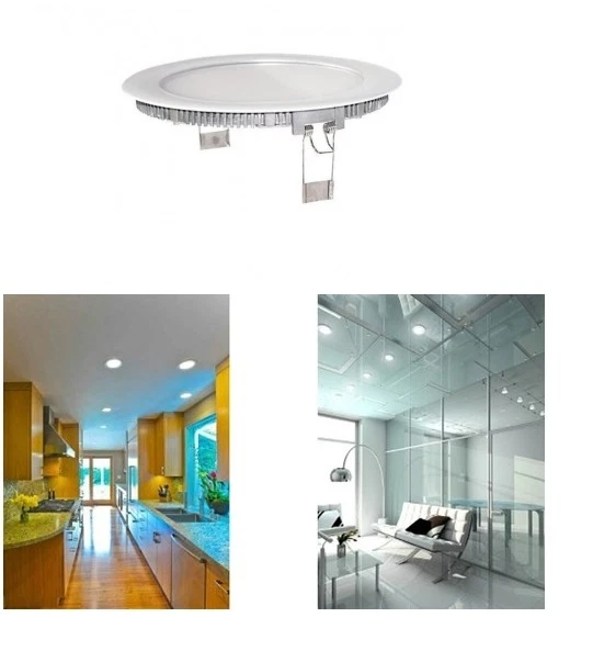 FARO FARETTO LED A INCASSO 3W 6W 12W 18W INCASSO A MOLLA ROTONDO - QUADRATO - Immagine 1 di 1