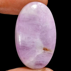 100% Natural Kunzite Oval Shape Cabochon Loose Gemstone 31 Ct 28X17X6mm X10763 - Picture 1 of 2