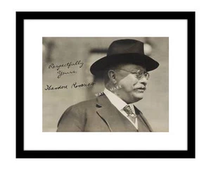 Theodore Roosevelt 8x10 Signed Photo Picture Rough Rider President Autographed - Picture 1 of 2
