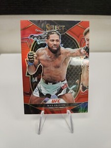 Max Griffin /175 Red Prizm 2023 Panini Select UFC