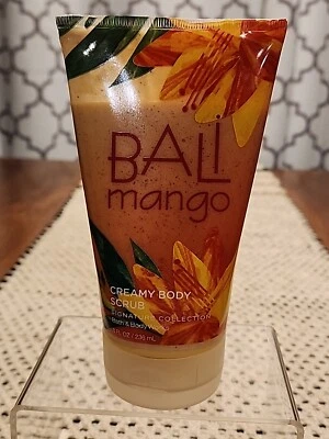 Bath & Body Works Bali Mango Creamy Body Scrub 8 Oz - Image 1 of 3