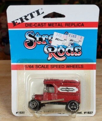 De colección Años 80 ERTL Ford Modelo T-Van Die-Cast Street Rods Metal Réplica en tarjeta 🔥 Foto 1 de 4