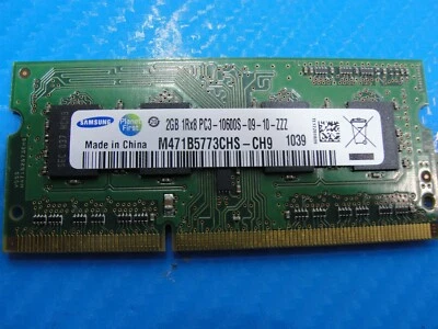Toshiba L655D-S5159 Samsung 2GB PC3-10600S Memory RAM SO-DIMM M471B5773CHS-CH9 - Image 1 of 3