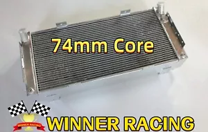 Fit Ford GT40 1964-1969 1965 1966 1967 1968 Aluminum Radiator 74MM CORE 3-ROW - Picture 1 of 7
