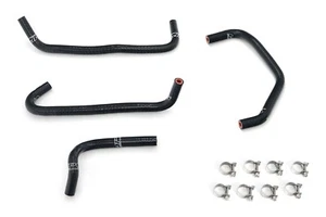 HPS Black 3-ply Silicone Bypass Coolant Hose Kit OEM Replacement, 57-2156-BLK - Picture 1 of 3