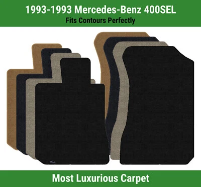 Alfombrillas de primera fila Lloyd Luxe para Mercedes-Benz 400SEL 1993  Foto 1 de 4