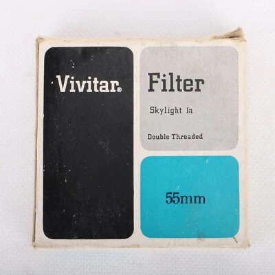 Vivitar 55mm Skylight 1a Filter Double Threaded - Image 1 of 3