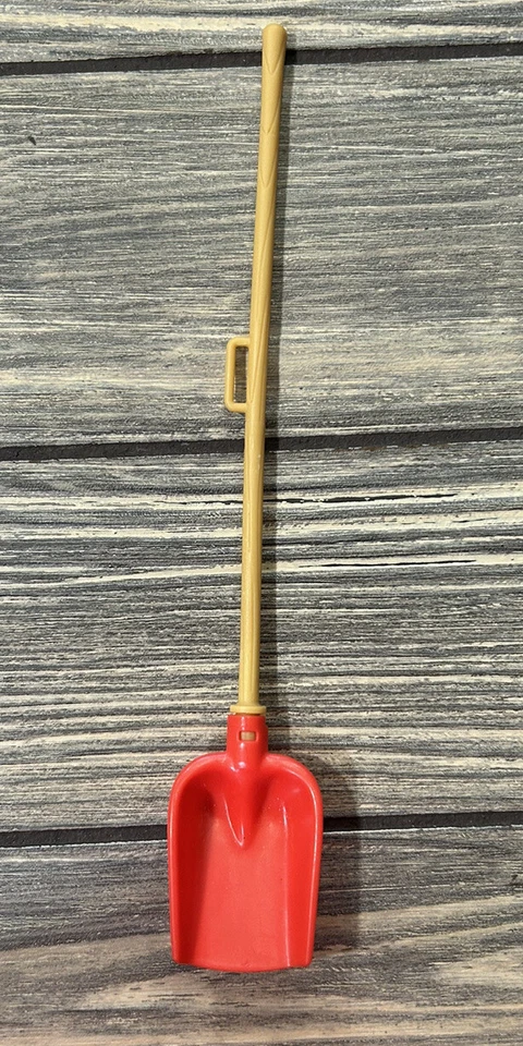 Brinquedo tamanho Barbie pá rosa quente ferramenta de jardinagem Mattel peça de reposição - Imagem 1 de 2