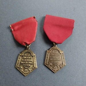 TN Tennessee Musikpädagogen Assoc Solo Ensemble Festival 2,5" rotes Medaillenband - Bild 1 von 2