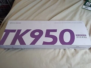 EWEADN TK950 Keyboard Wireless Mechanical Keyboard 104 Keys Pink New Open Box - Picture 1 of 3