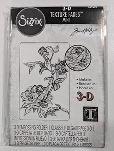 Sizzix Tim Holtz Texture Fades, Mini Roses 3-D, neu in Verpackung - Bild 1 von 1