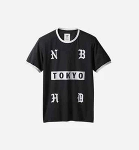 Adidas x NBHD Neighborhood Tokyo Black Tee XS DH2041 - Picture 1 of 3