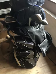 golf bag club set Howson DERBY 2 irons Skymax ix-1 ICE putter Adams 3 wood etc. - Picture 1 of 24