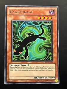 Kagetokage Rare PHSW-EN005 Yugioh Card - Picture 1 of 2
