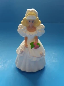 Vintage McDonalds Wedding Cake Topper 1992 Doll Bride Happy Meal Toy (A7) - Picture 1 of 4