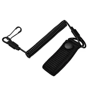 Unisex Elastic Rope Keychain Retractable Spring keyring Anti-Lost Keychains 1Pc - Picture 1 of 13