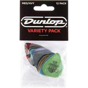 Selecciones de guitarra Jim Dunlop MED/HVY variedad - paquete de 12 colores surtidos - Imagen 1 de 4