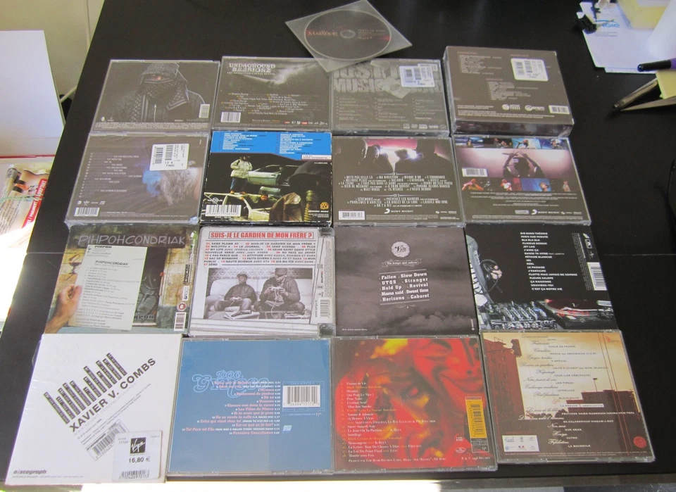 LOT 20 CD HIP-HOP / RAP FRANCAIS - Photo 1/4