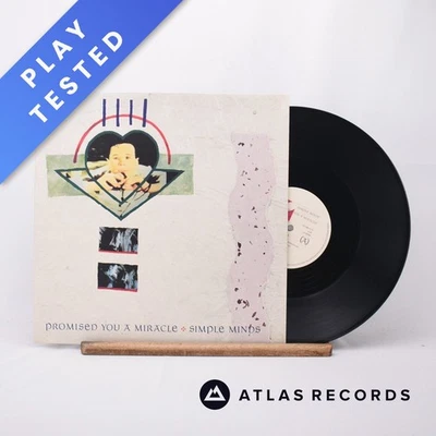 Simple Minds Promised You A Miracle 12" Single Vinyl Record VS 488-12 - EX/EX - Image 1 of 4