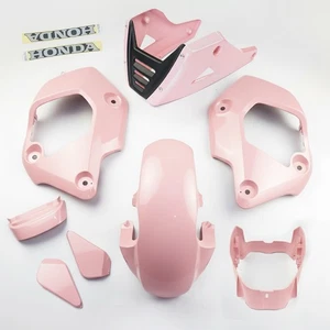PINK PLASTIC PANEL FAIRING & UNDER FAIRING HONDA NEW GROM 125 2021-2024 - Picture 1 of 6