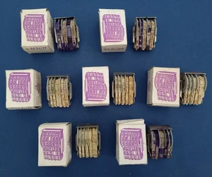 Vintage Lot 7 Trodat Numbering Stamps No 45 P2/17 Sonder Austria Original Boxes - Picture 1 of 8