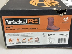 Timberland Pro 214 HELIX Botas Puntera de Seguridad Talla 10 NUEVO - Imagen 1 de 8