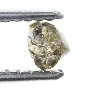 Octahedron  4.13X3.62X3.37MM light brown 0.42 carat Natural Loose Rough Diamond - Picture 1 of 1