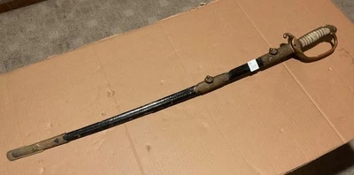 #304 ESPADA CON VAINA OFICIAL DE LA MARINA IMPERIAL JAPONESA SEGUNDA GUERRA MUNDIAL M. 1883 Foto 1 de 4