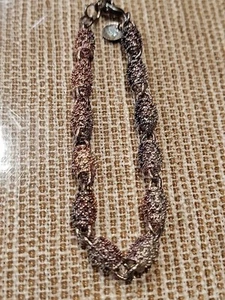 BEAUTIFUL 925 STERLING SILVER CHAIN LINK BRACELET 8" - Picture 1 of 8