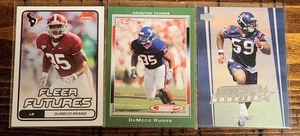 DeMeco Ryans 2006 Rookie Card Lot ×3 Houston Texans - Picture 1 of 2