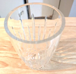 Jarrón cristal d'arques longchamp/cristal plomo/7"/vintage - Imagen 1 de 5