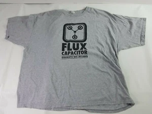Back To The Future Flux Capacitor "Gigawatts not Included" Gray T-Shirt Sz 3XL - Picture 1 of 5