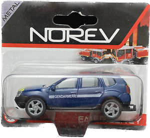 Dacia Duster Gendarmerie Blue Norev Emergency Car 3 inch 1:64 Scale Toy Car