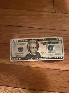 2017A 20 $ Bill Star Note. Low Serial Number /Non Leap Year 02/29/2026!!!!!! - Picture 1 of 2
