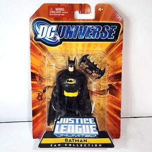 2008 DC Universe Justice League Unlimited MOC 5" Batman Black Suit Figur JLU - Bild 1 von 5