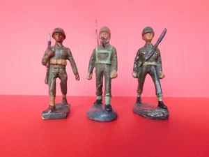 DURSO / INFANTERÍA : Bel Conjunto De 3 Soldados A, Desfile - Imagen 1 de 1