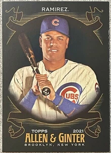 2021 Topps Allen & Ginter X Aramis Ramirez #168 Free Shipping Always! - Picture 1 of 2