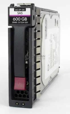 517354-001 HP HDD 600GB 15K SAS 6G 3.5" LFF HOT-SWAP - Immagine 1 di 4