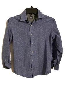 IKE Behar New York Button Up Long Sleeve Shirt Medium Size 10-12 - Picture 1 of 9