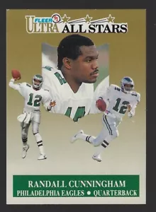 Randall Cunningham - 1991 Ultra - # 4 of 10 - Eagles - NM - Picture 1 of 2