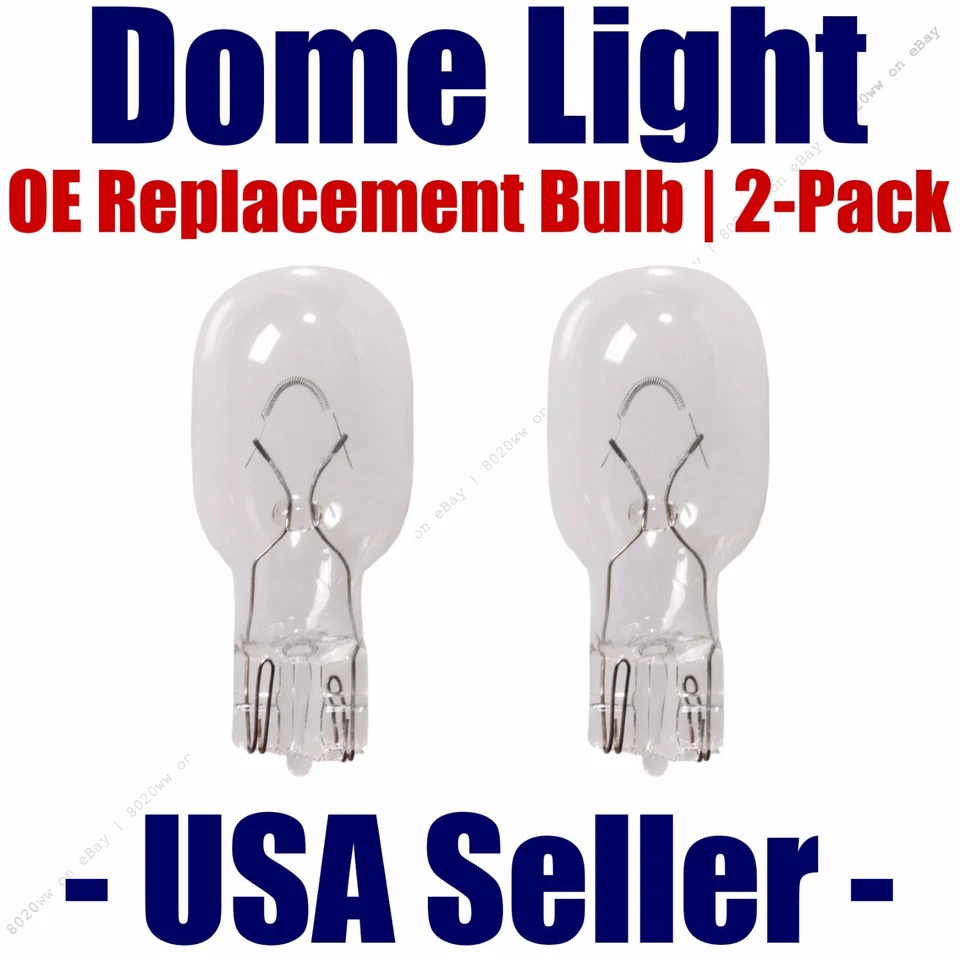 Купольная лампа упаковка 2 шт оригинальная сменная - подходит для перечисленных автомобилей Mazda - 906 - Изображение 1 из 1