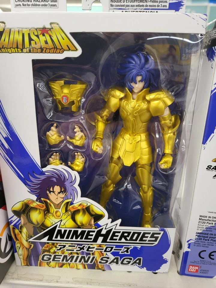 Ba36922 Bandai Knights of The Zodiac Anime Heroes Gemini Saga