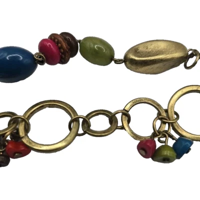 Pulsera Premier Designs Jewelry, Ltd. Color Carnaval Distintiva Vidrio Lucite Foto 1 de 4