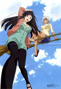 Flying Witch Makoto Akane The Asterisk War Flora Klemm JAPANESE ANIME ART POSTER - Picture 1 of 2