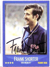 Signed FRANK SHORTER autographed CUSTOM TRADING CARD U.S. Olympic LEGEND 5