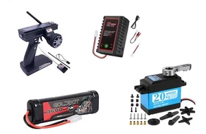 Tamiya RC Lunchbox DT-03 TT-02B WR-02 Premium Electronics Combo Set - Picture 1 of 1