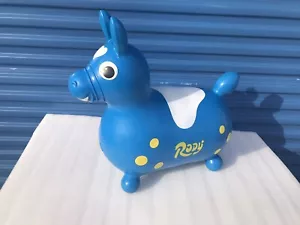 Gymnic Rody BlueHorse Baby Toddler Ride On Latex Free Vinyl Bouncing Toy DONKEY - Picture 1 of 5